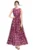 Exclusive Designer Square Maroon Gown