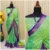 Cotton silk saree with blouse 2024