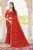 RED BADHANI SAREE WITH BLOUSE